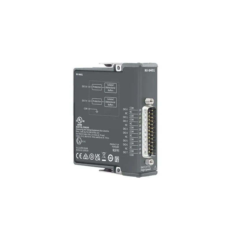 

NI 9401 8CH TTL High-Speed Digital Input-Output Module High-Peormance Analog Output Signals