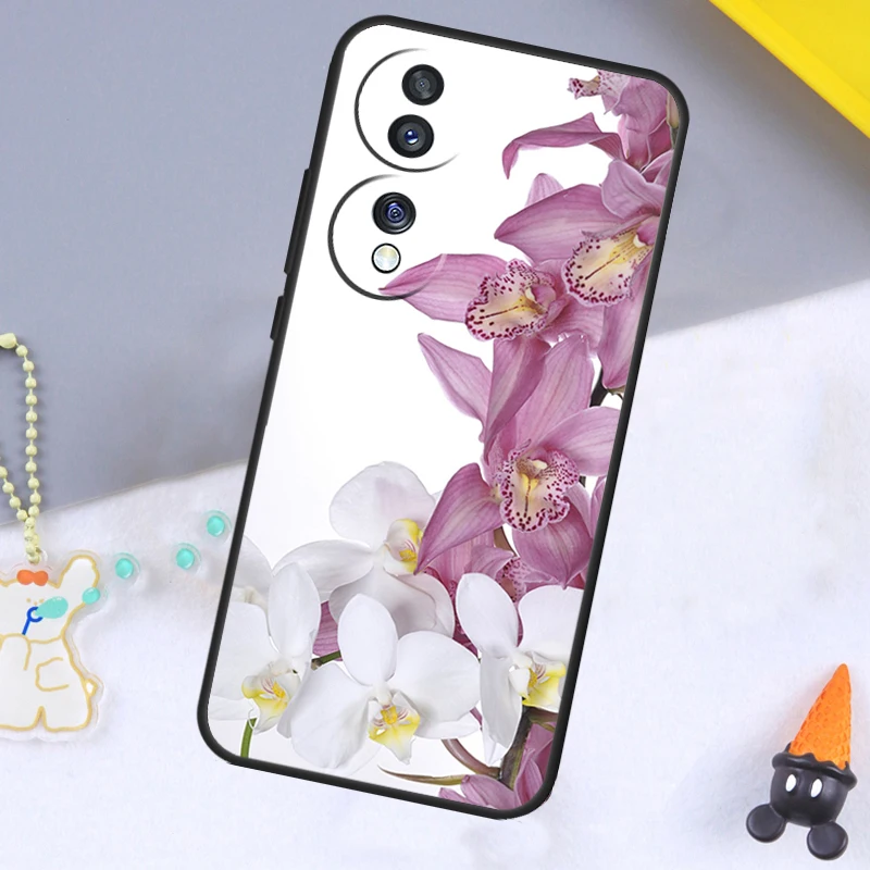 Colorful Orchid Flowers Phone Case