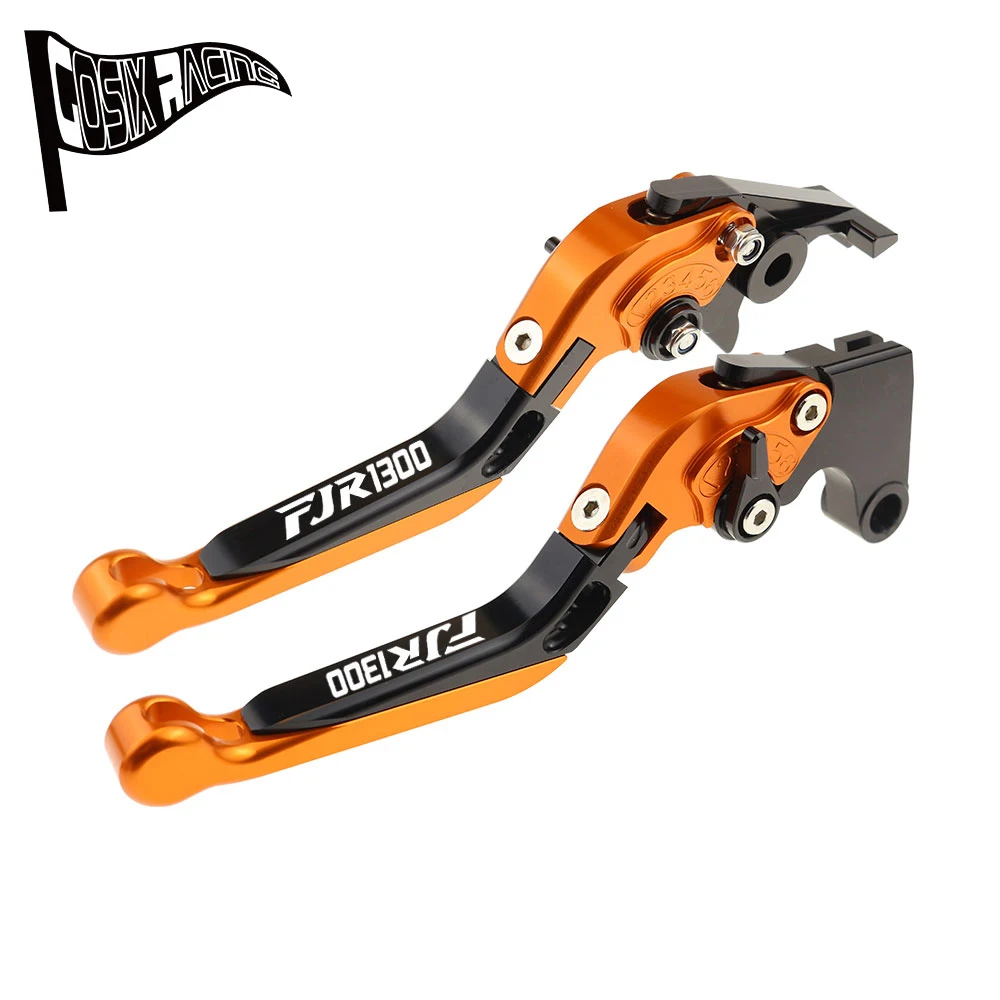 Fit For FJR 1300 2004-2017 FJR1300 FJR-1300 CNC Accessories Folding Extendable Brake Clutch Levers Adjustable Handle Set 2