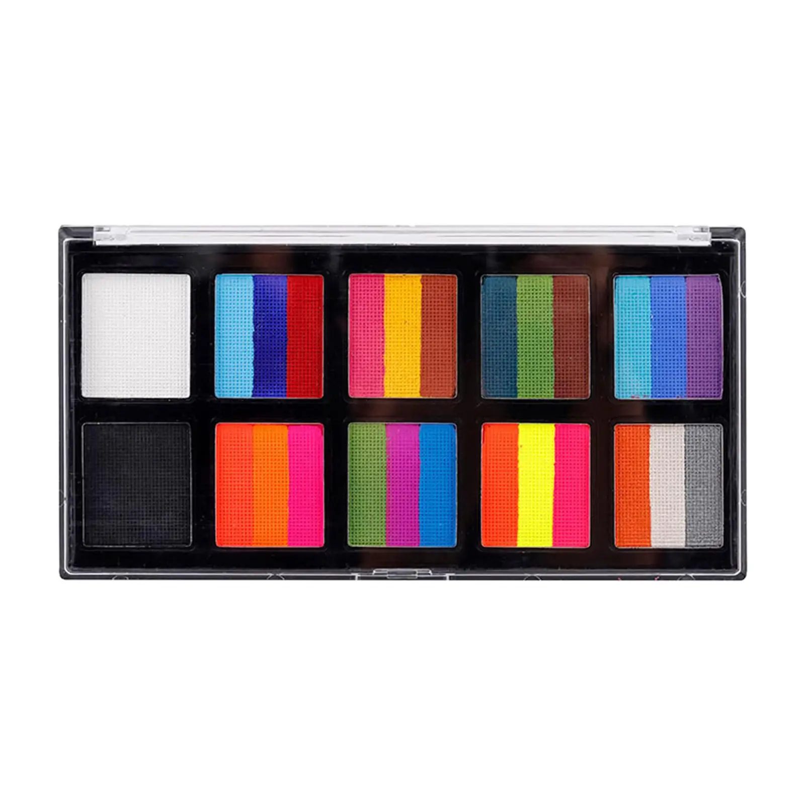 Face Body Paint Palette Kids Adults Professional Facepaint Palette for  Halloween Christmas Stage Performance Holiday Cosmetic - AliExpress