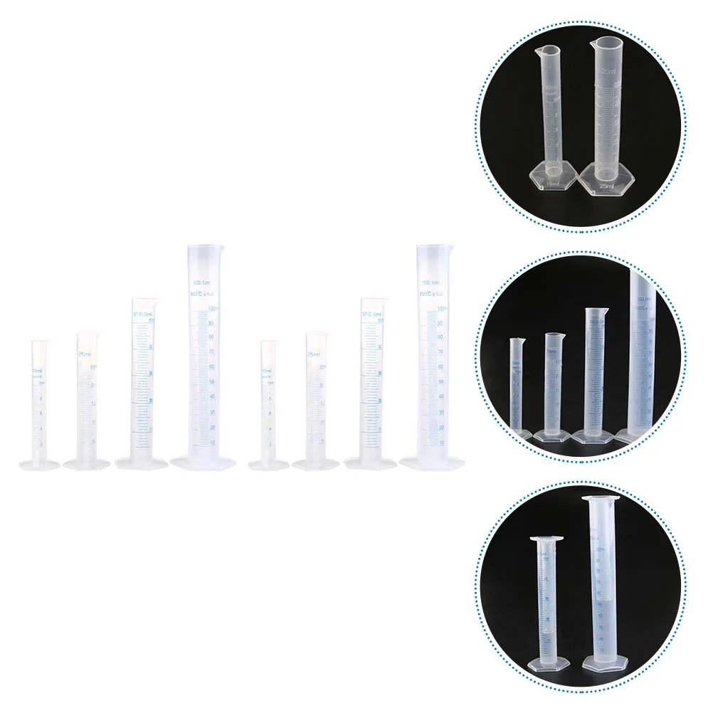 

Пластиковый мерный цилиндр, чашки для жидкости, инструменты для измерения фермы со шкалой, практичный кувшин