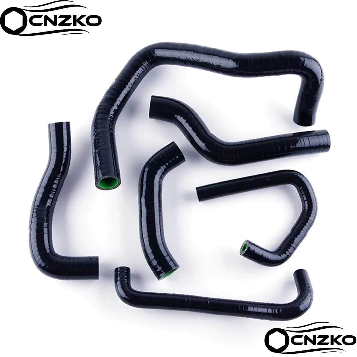 

For 2007-2008 Kawasaki Ninja ZX 600 P ZX6 Silicone Coolant Radiator Hose Kit