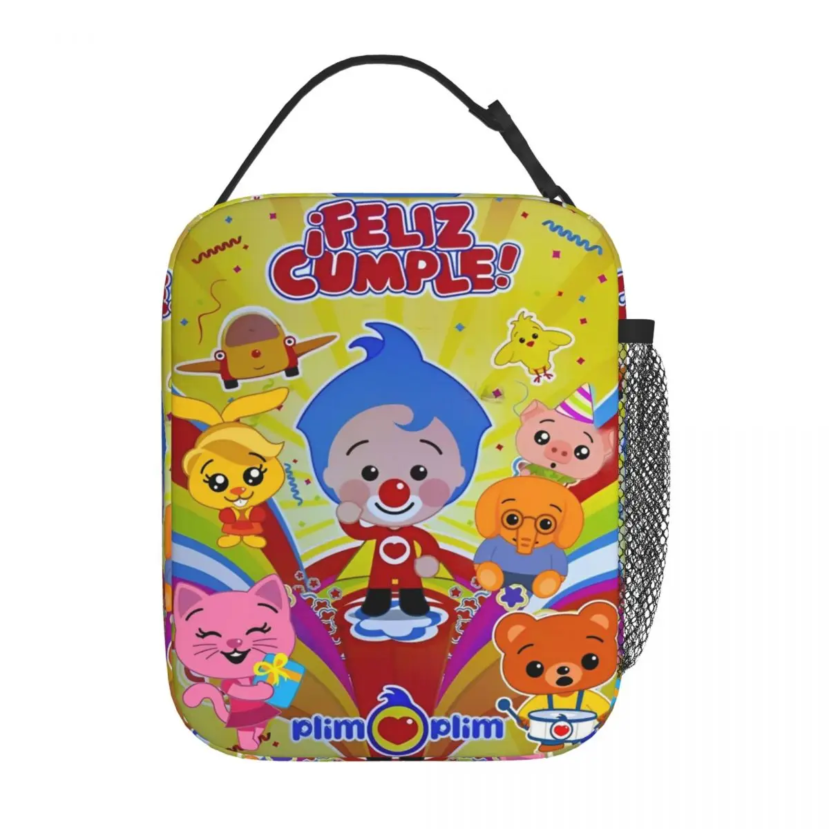 Plim-Plims Merch Insulated Lunch Bag For Work Storage Food Boxes Portable Cooler Thermal Lunch Boxes