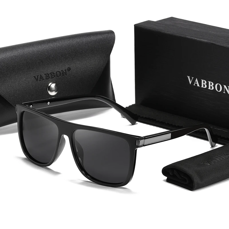 New Men's Trend Sports Polarized Sunglasses Beach Sunglasses Posing Glasses Square Full-frame Car P839