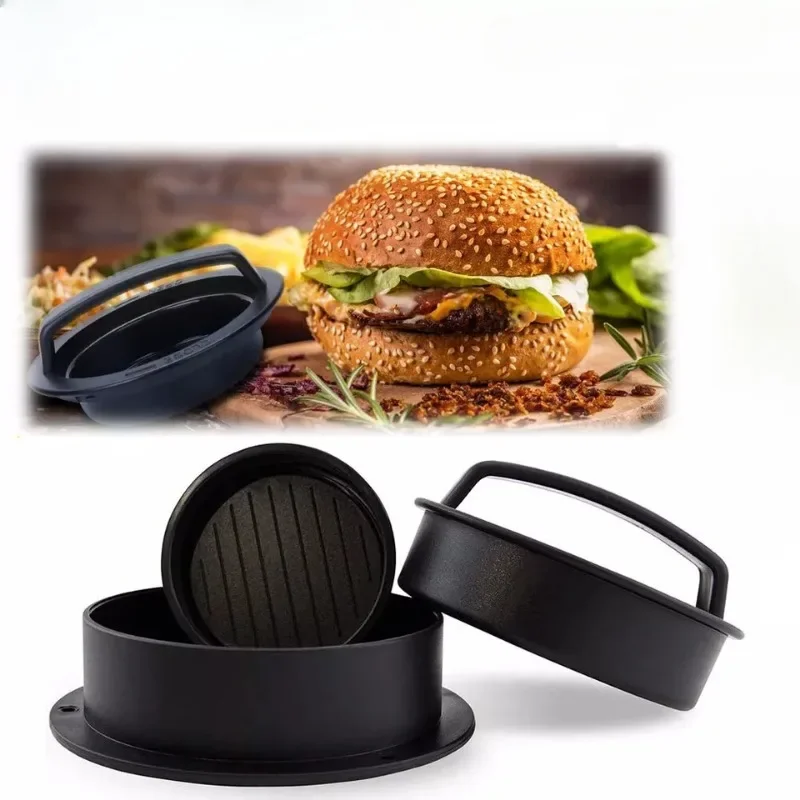 Burger Tools Nonstick Filler Press Patty Ring Molds Sausage Sliders Grill Kitchen Kit Essential Party Everyday Cooking Utensils