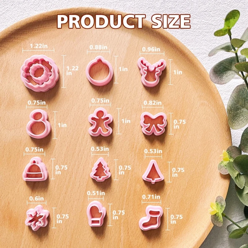 Polymer Clay Earring Making Kit Include 30Pcs Polymer Clay Earring Cutters  Molds, 32Colors Clay, Tools, Rollers - AliExpress