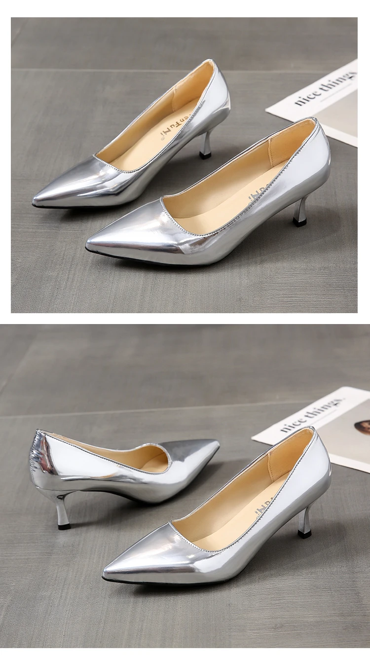 Buy CORSICA Women Silver Toned Embellished Pumps - Heels for Women 7488881  | Myntra