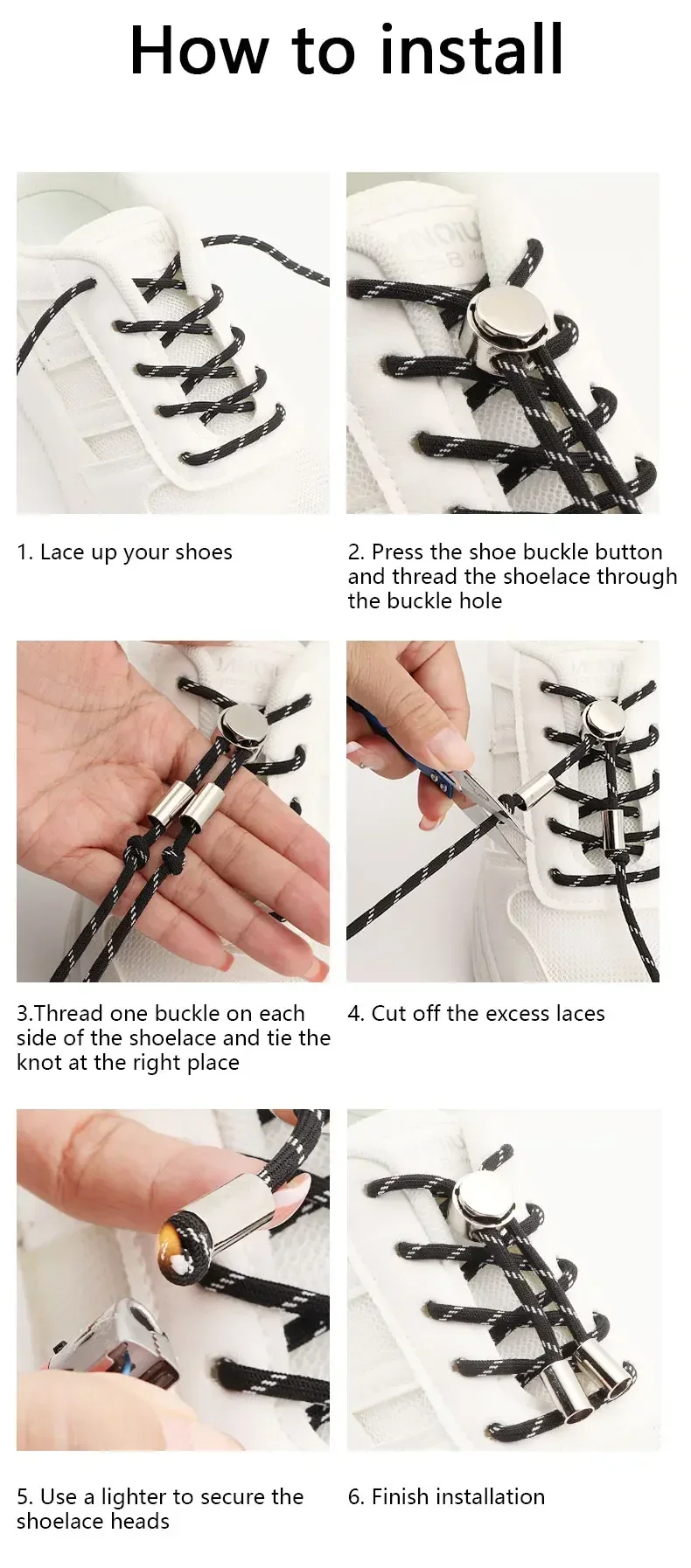 How To Tie Shoelaces Hide Your Shoelaces No Tie Lace Ideas For