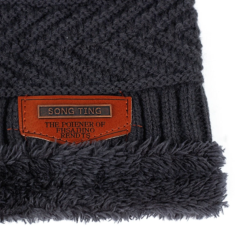 Winter Hats Winter Warm Hat Skullies Beanies Hats For Men Women Wool Scarf Caps Balaclava Mask Bonnet Knitted Hats