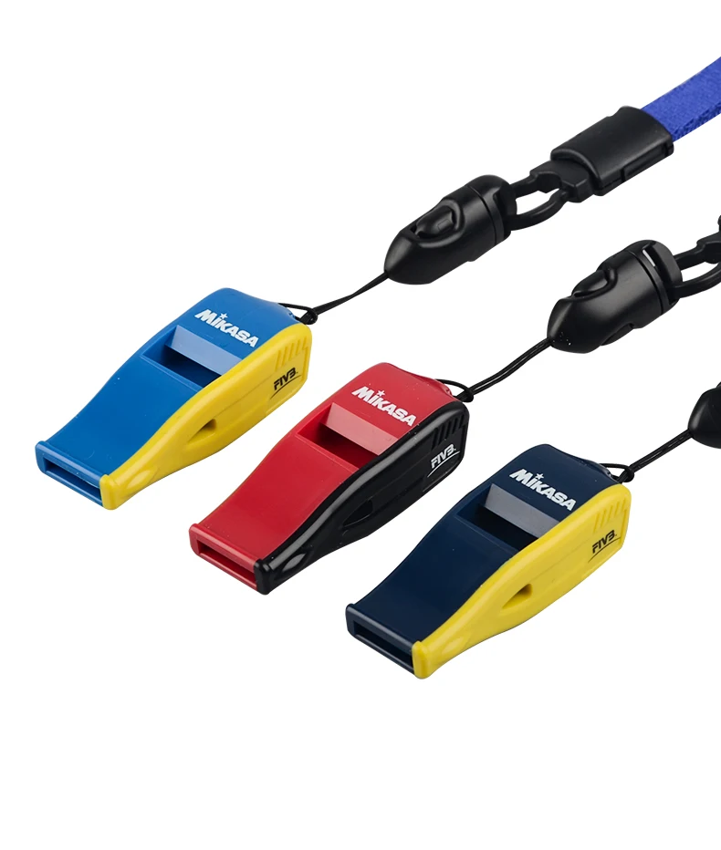 Mikasa Referee Whistle FIVB-ed Sharp Clear Sound High Volume for Volleyball Basketball Football TableTennis Baseball