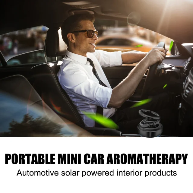 Kidmis Chauffage moléculaire cinétique portable, Mini chauffage cinétique  portable, Mini aromathérapie de voiture portable, Chauffage solaire à  double