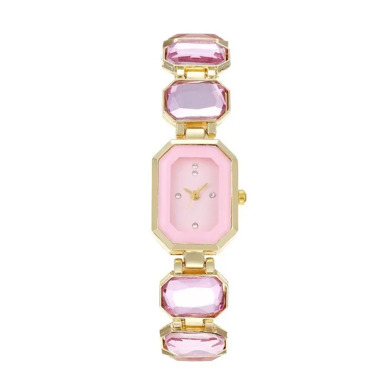 Ladies Watch, Small Sugar Cube Fashion Square Ladies Quartz Watch
