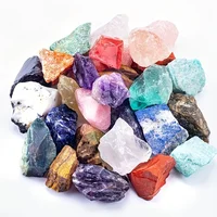 Labradorite naturelle, améthyste, pierre d'obsidienne rouge, plusieurs vrac rugueux, idéal pour le culbutage, le meulage, le polissage, la maison, 0,2 lb/0,5 lb 1