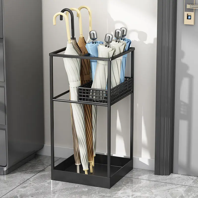 Umbrella storage crafts, large capacity umbrella racks, household door umbrella storage tubes, racks