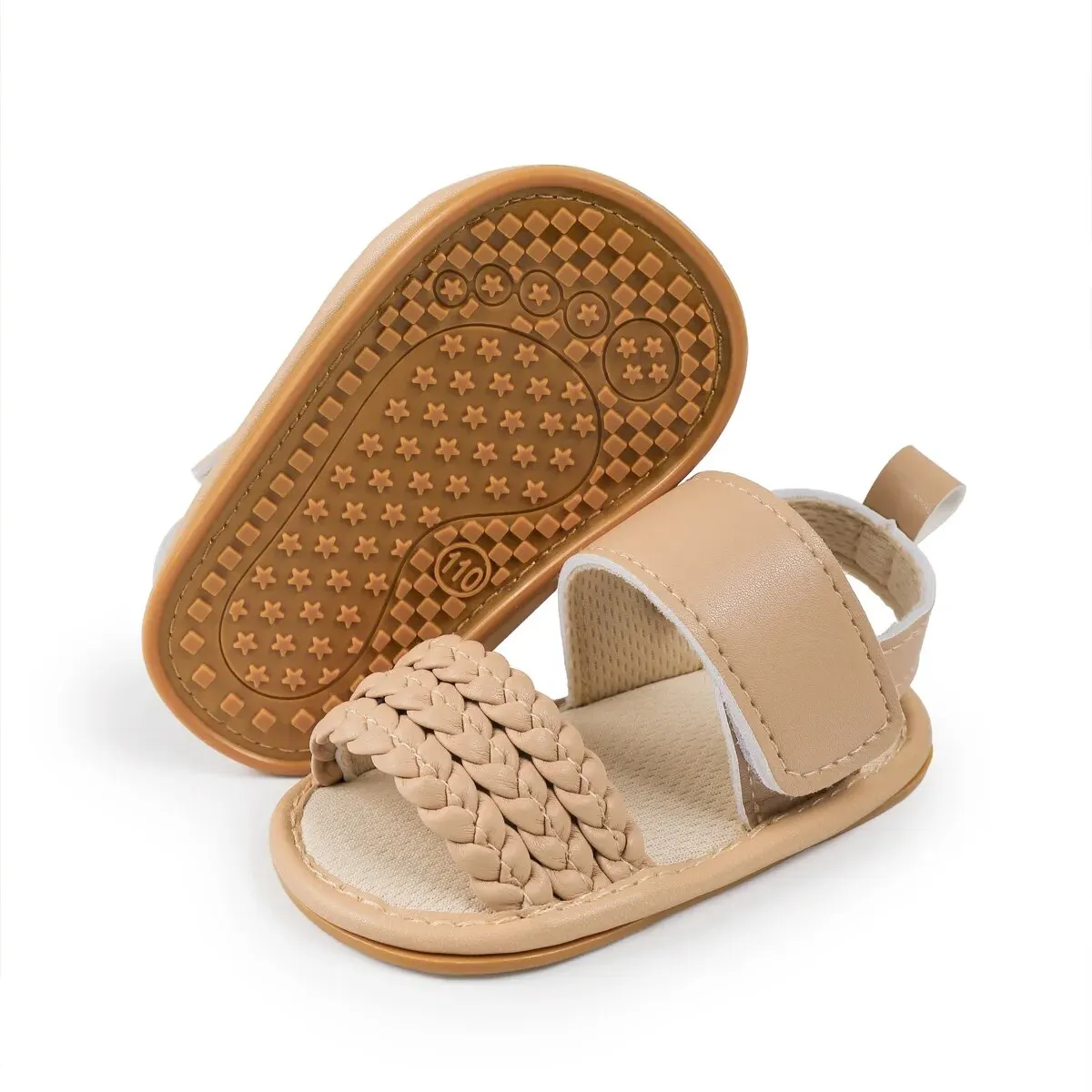 Kids Sandals Sandals and Clogs Baby Sandals Kids Shoes Meckior Summer Baby Sandals Girl Anti-slip Rubber Bottom First Walkers Shoes Soft Baby Shoes Breathable Garden Girl