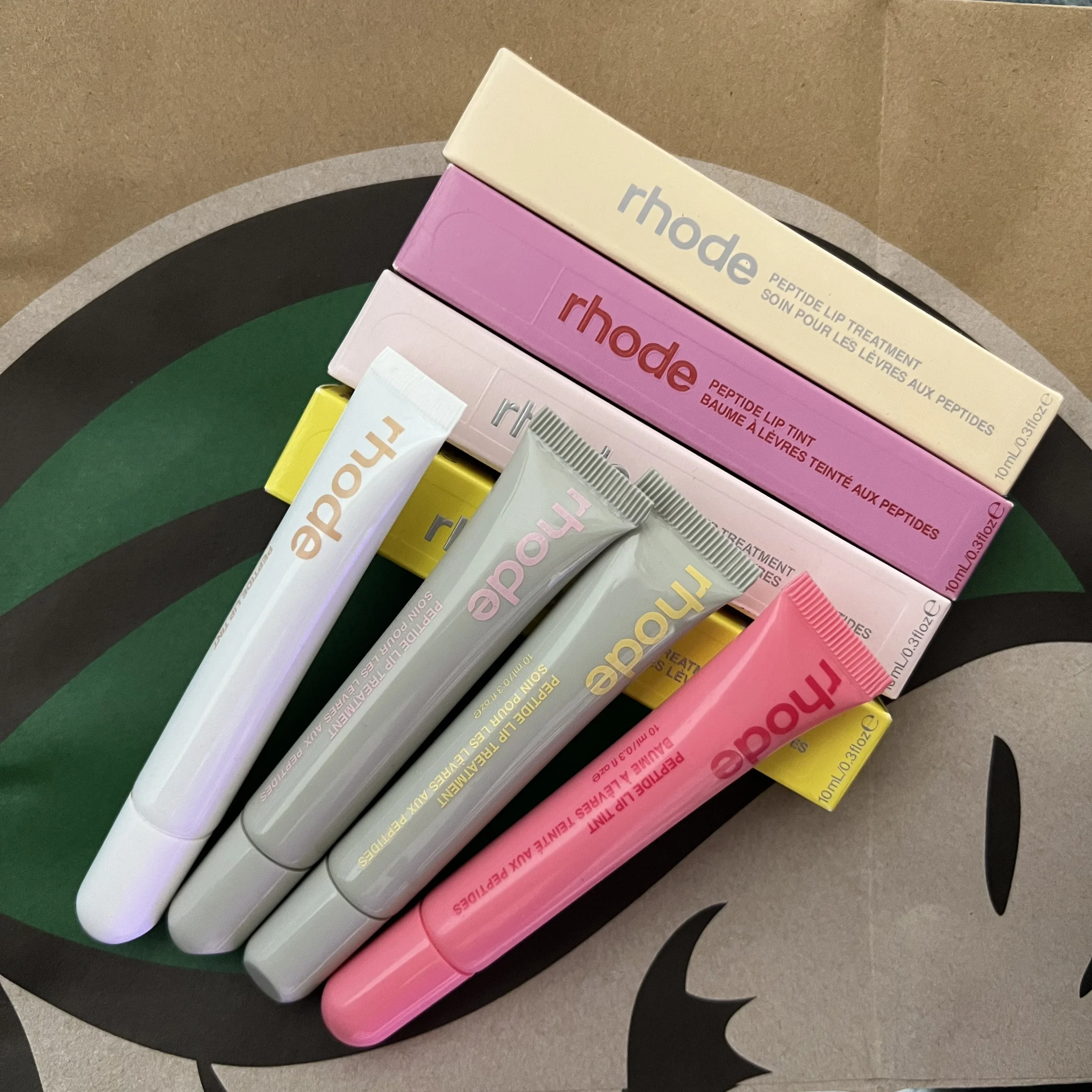 Rhode ملمع الشفاه طبطب ترطيب الشفاه الصقيل النفط م...