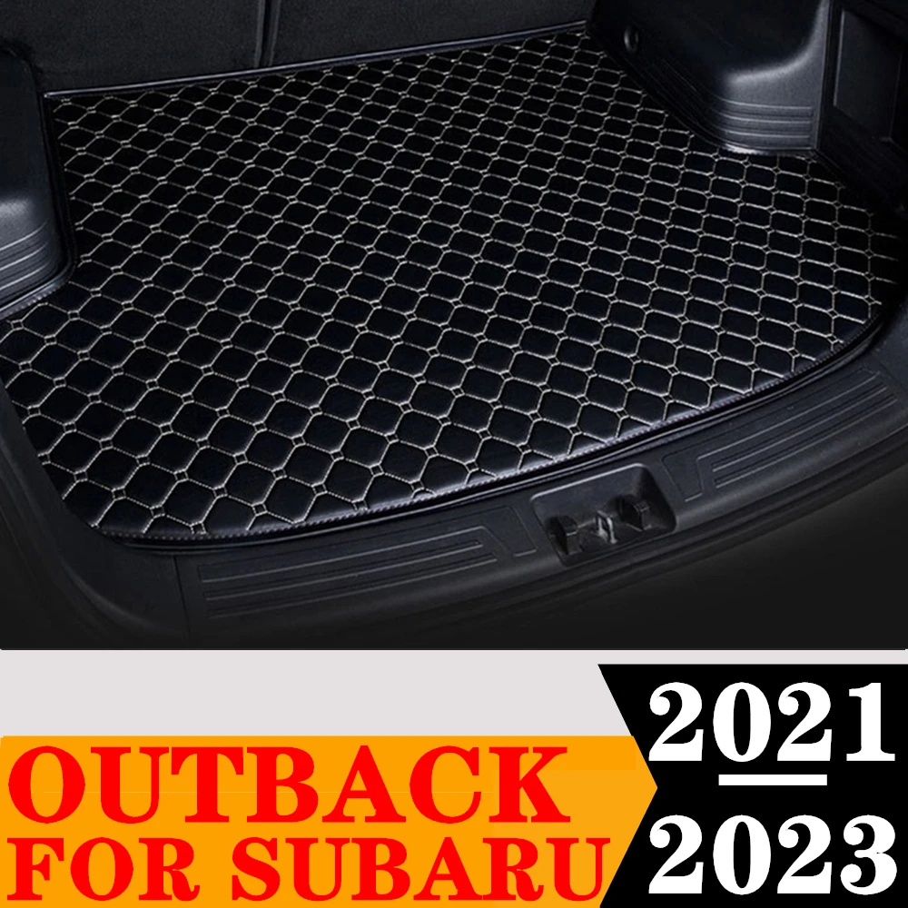 

Коврик для багажника автомобиля для SUBARU Outback 2023 2022 2021, задний поднос для груза, багажник, защитная подкладка для багажа, коврик, внутренние автозапчасти