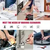 218-Piece Household Tool Kit, Auto Repair Tool Set, Tool Kits for Homeowner, Plier, Screwdriver Set, 6