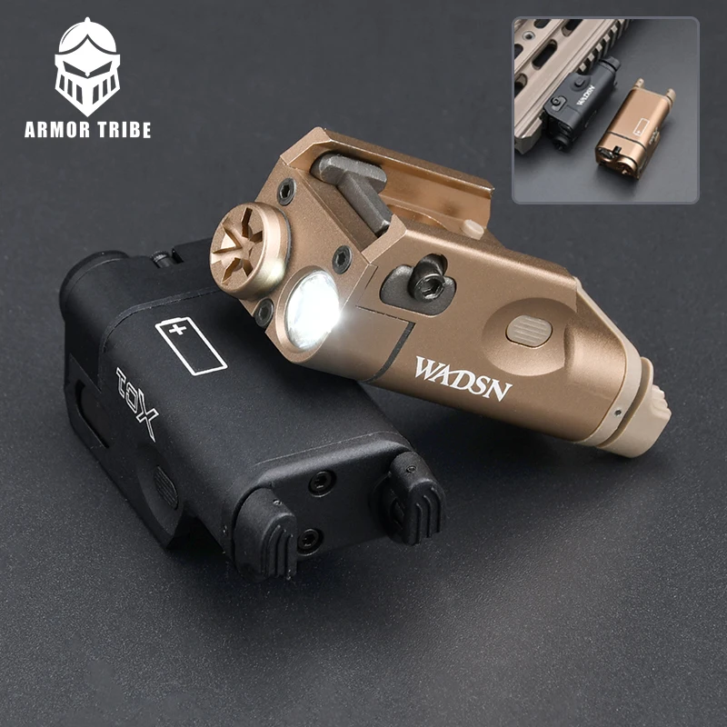 

Tactical SF XC1 Metal High Lumens Pistol Hunting LED Scout Light Weapon Flashlight Reconnaissance Lamp Fit 20mm Guide For Gloc