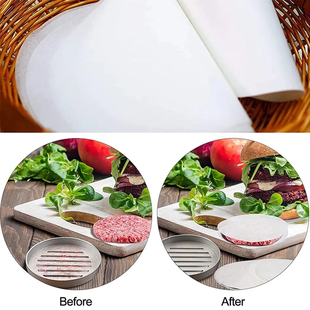 Bread Paper Parchment Replaceable Daily Use Grill Pan Thickened Rounds Accessories