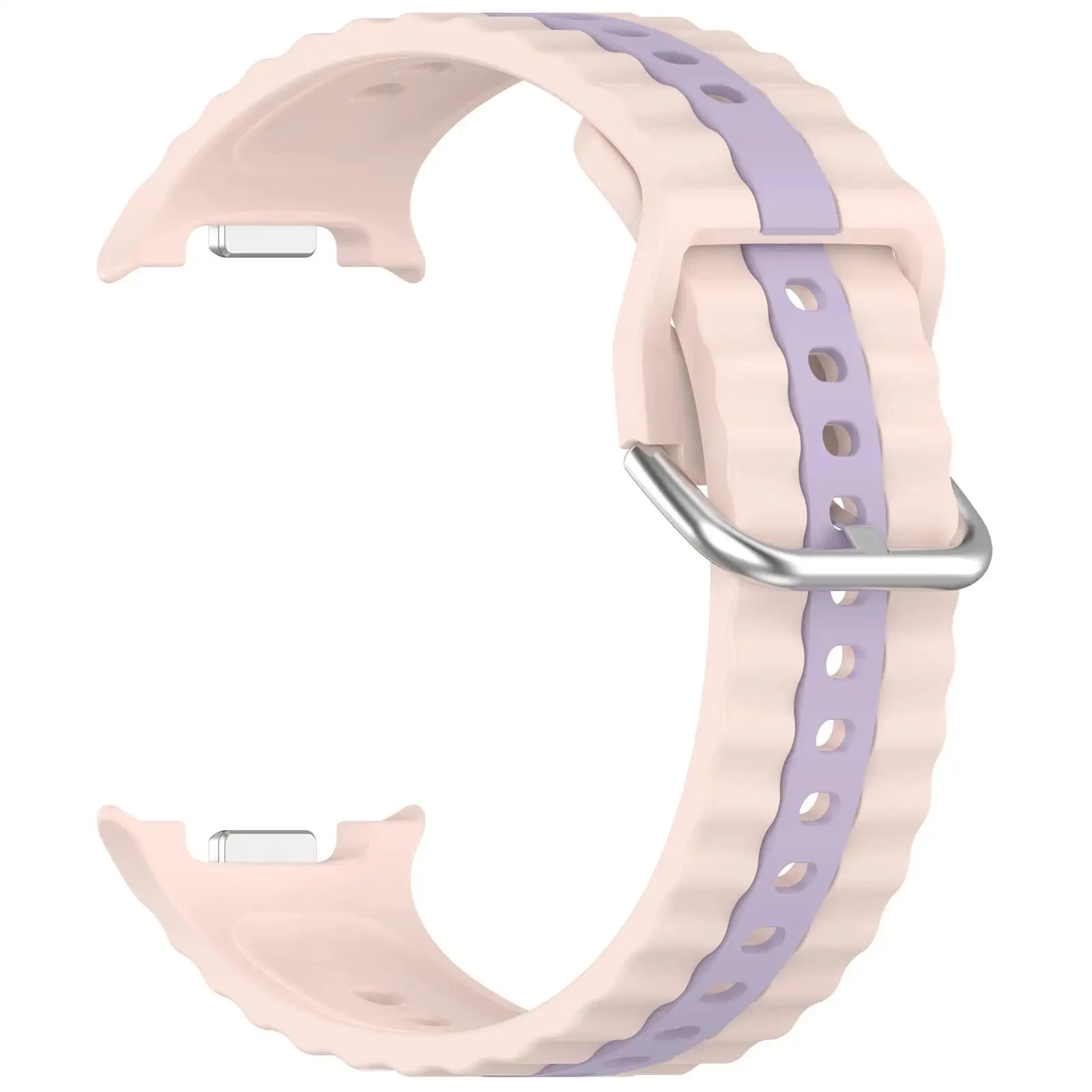 Breathable Sports Silicone Strap for Smartwatches - Quick Release Wristband Accessory