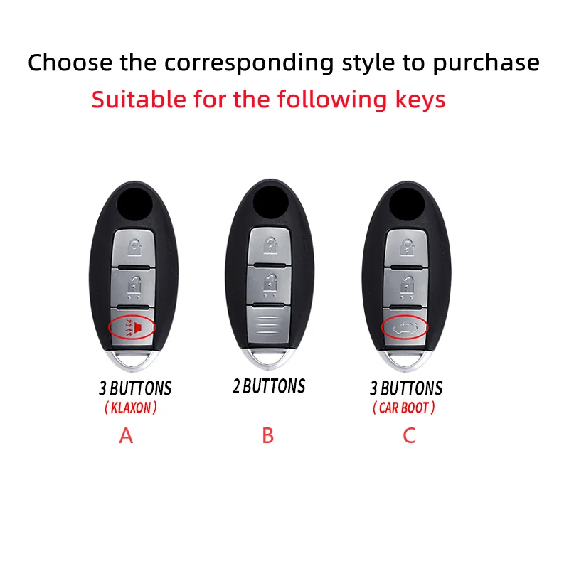 TPU Car Remote Key Case Cover Protect Shell Bag For Nissan Qashqai Juke J10 J11 X-Trail T32 T31 Kicks Tiida Pathfinder Note key case key case cover car key shell car key chain