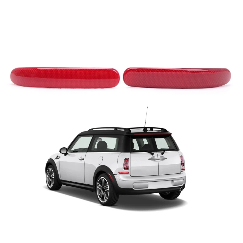 

Car Rear Bumper Reflector Left/Right Side 2011-2014 Bumper Trim Reflector Light Cover for R55 2008-2014