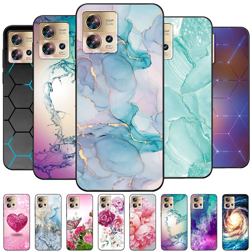 Per Motorola Edge 30 Fusion Case Tpu Soft Silicone Fashion Phone Case Formotorola Edge 30 Ultra 5G Bumper Funda Cover Coque Para