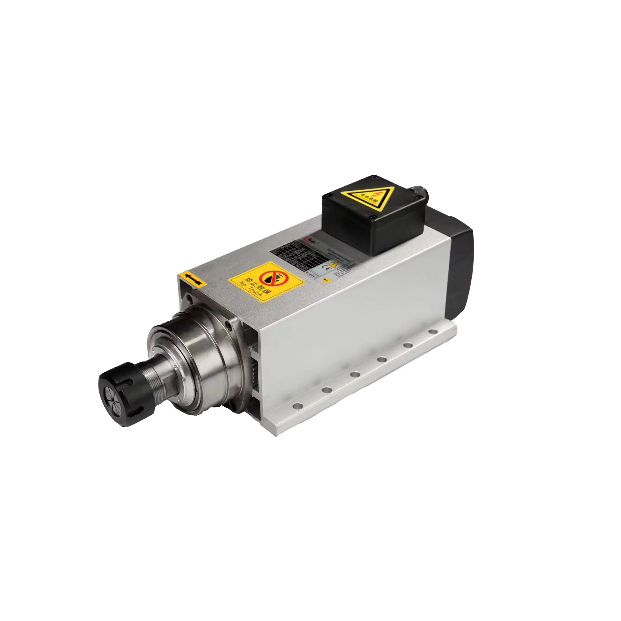 

Air cooled ER32 6KW CNC Router Spindle Motor with Independent Fan for wood work