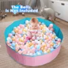 Bioby Folding Baby Toy Ball Pool Portable Baby House Ocean Indoor Outdoor Games Kids Playing House Room Decor Baby Birthday Gift 1