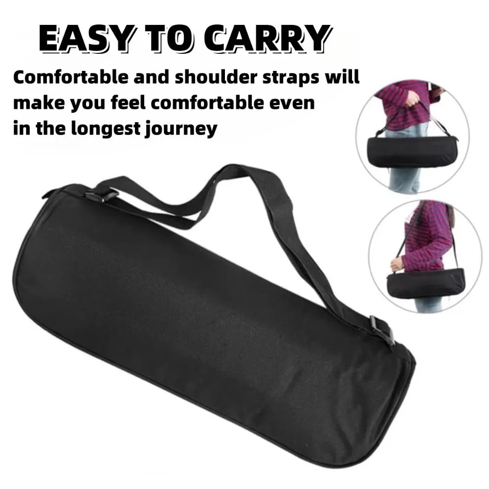New (40-84cm) Tripod Carrying Case with Strap Portable Hand Bag Oxford Cloth Black Carrying Toting Bag Standing tripod