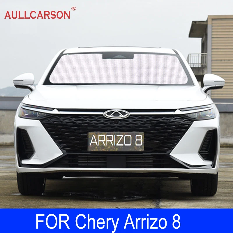

For Chery Arrizo 8 2023 2024 Sunshades UV Protection Curtain Sun Shade Visor Front Windshield Protector Car Accessories