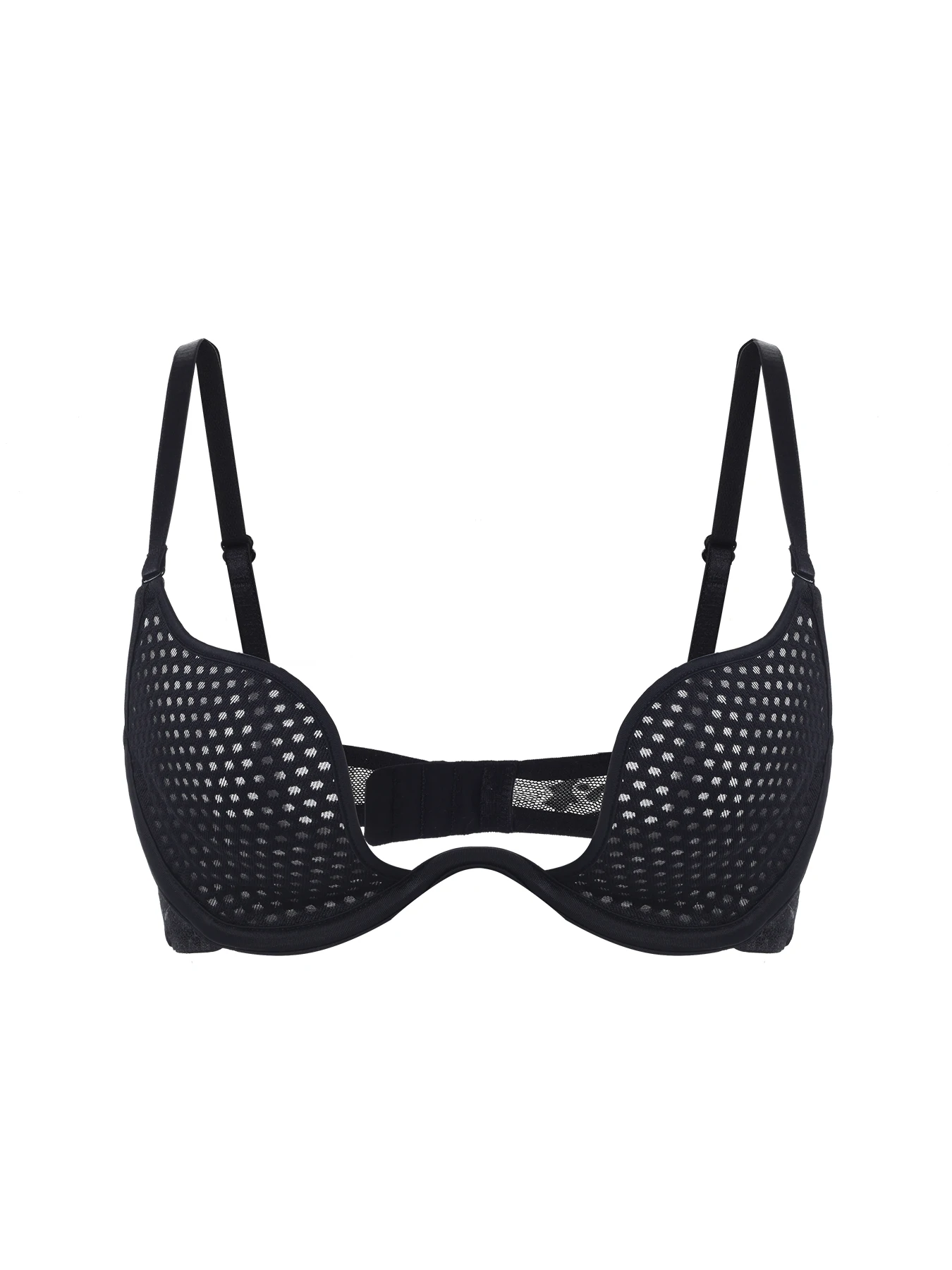 Sexy U-shaped spacer bra thin mesh Breathable underwear underwire comfortable stylish Lingerie bralette