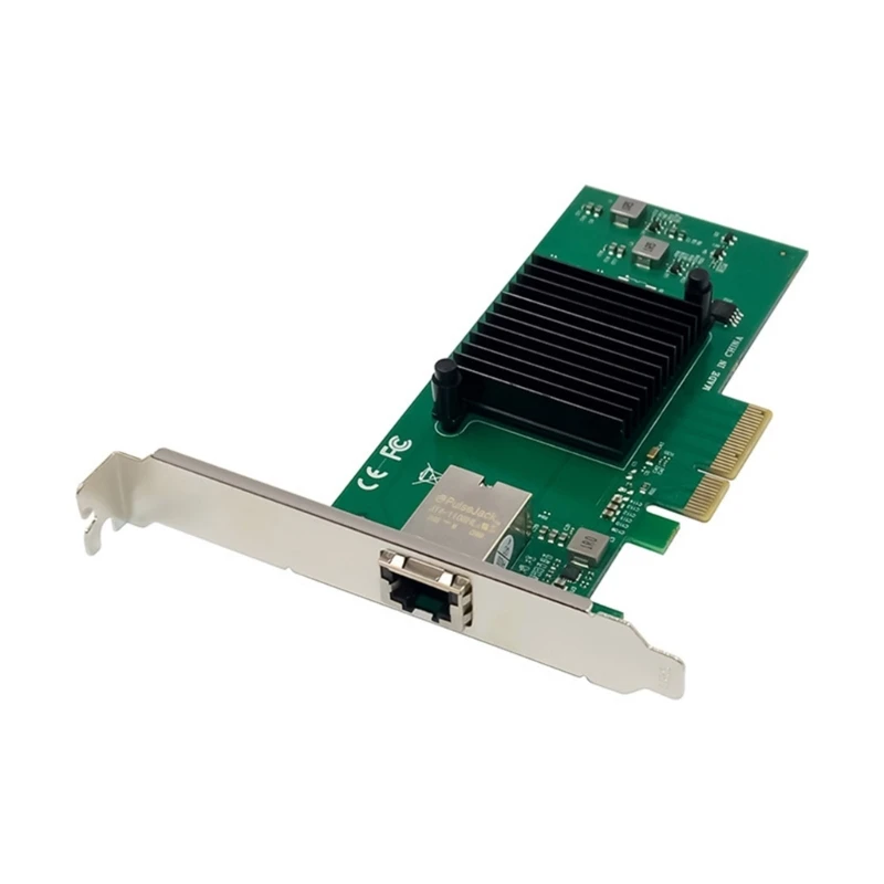 

Сетевая карта PCIe 10 Гбит/с PCIeX4 10-гигабитная Ethernet-карта 10G ServerNIC-адаптер