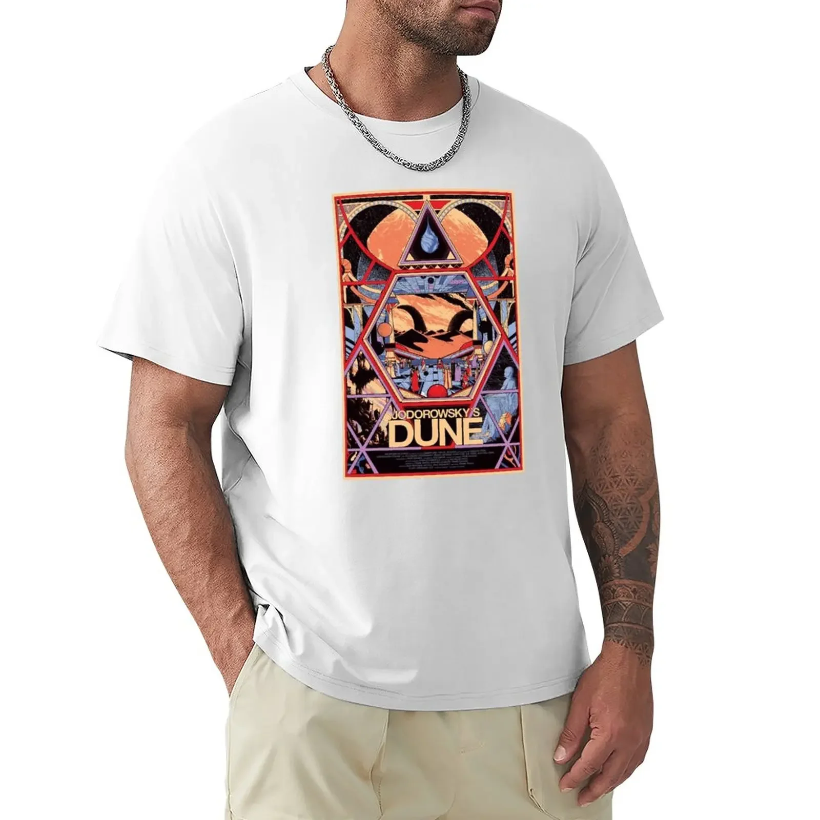 

Fan Art Jodorowsky's Dune T-Shirt black t shirt anime clothes t shirts for men pack