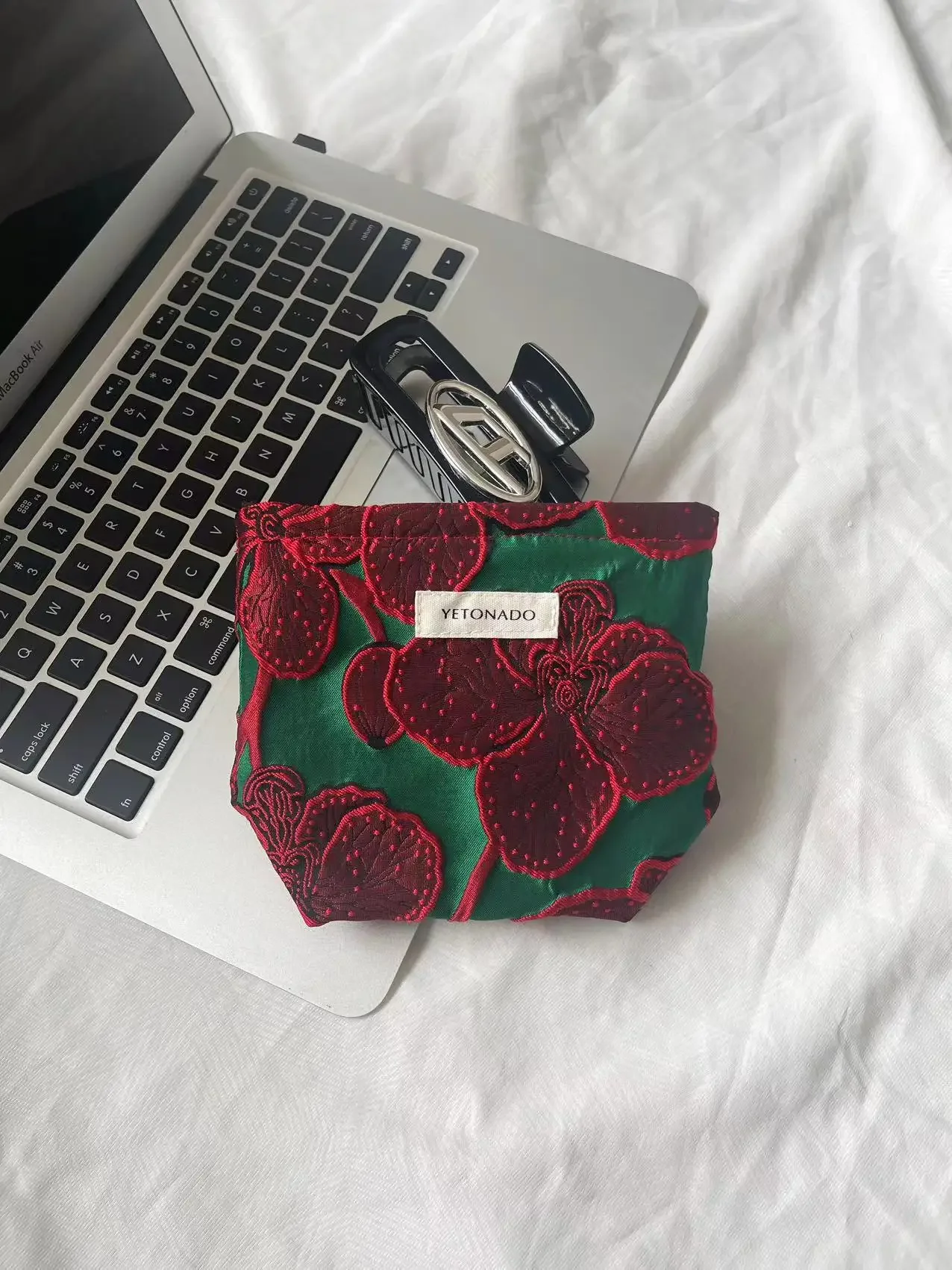 Floral Travel Cosmetic and Toiletry Organizer