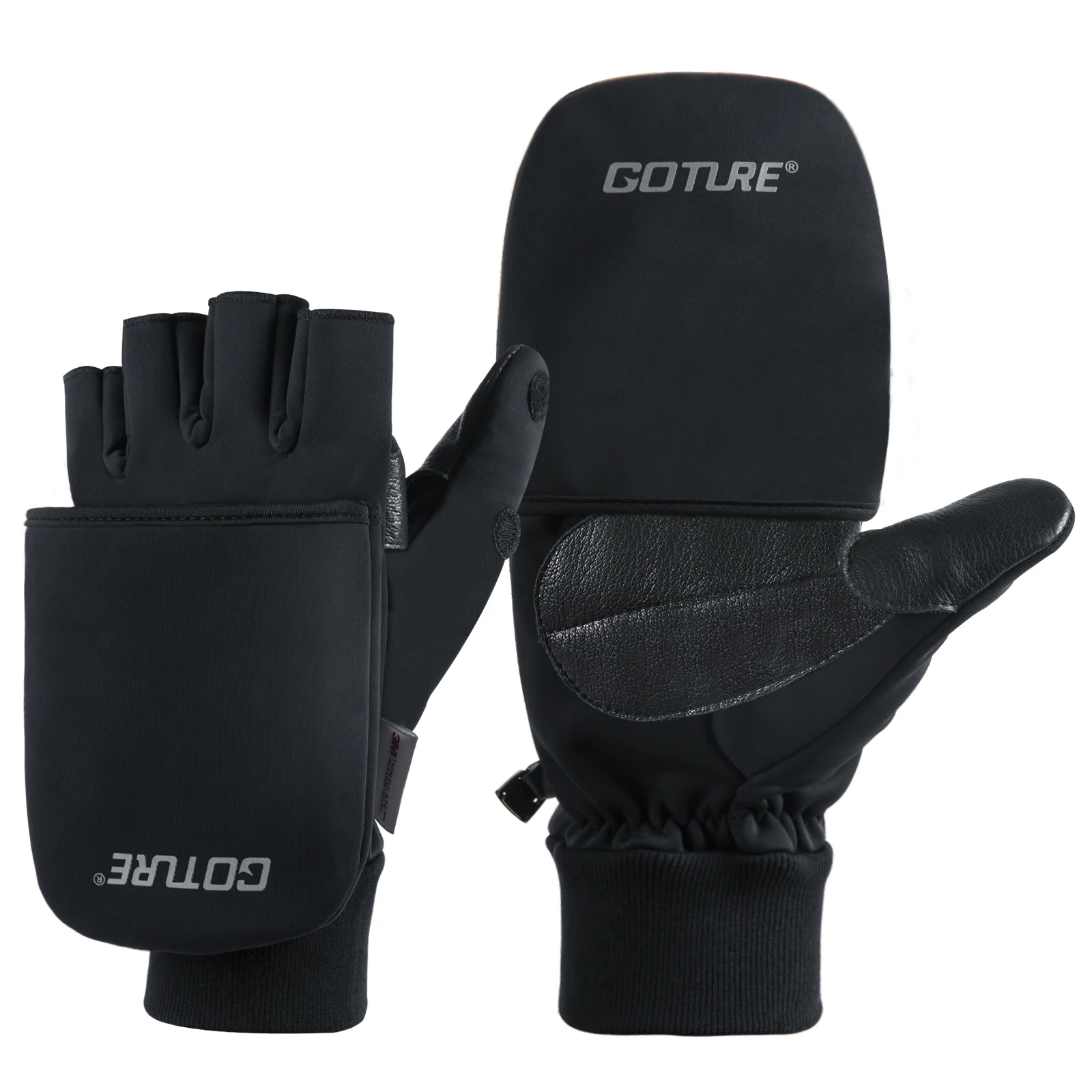 Goture Winter Fishing Gloves Windproof Water Proof Keep Warm Filp Gloves  Waterproof Outdoor Skiing Bike Riding Gloves S M L XL - AliExpress
