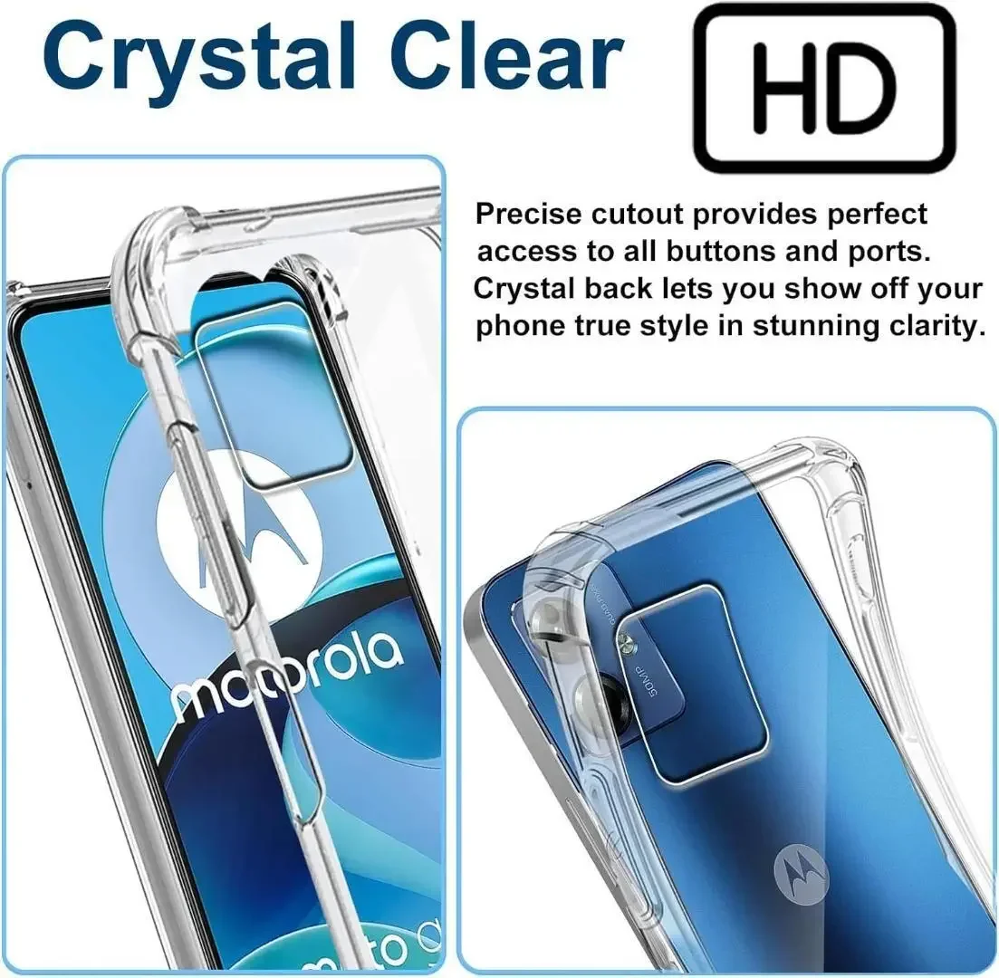 Transparent Shockproof Protective Clear Phone Case Cover