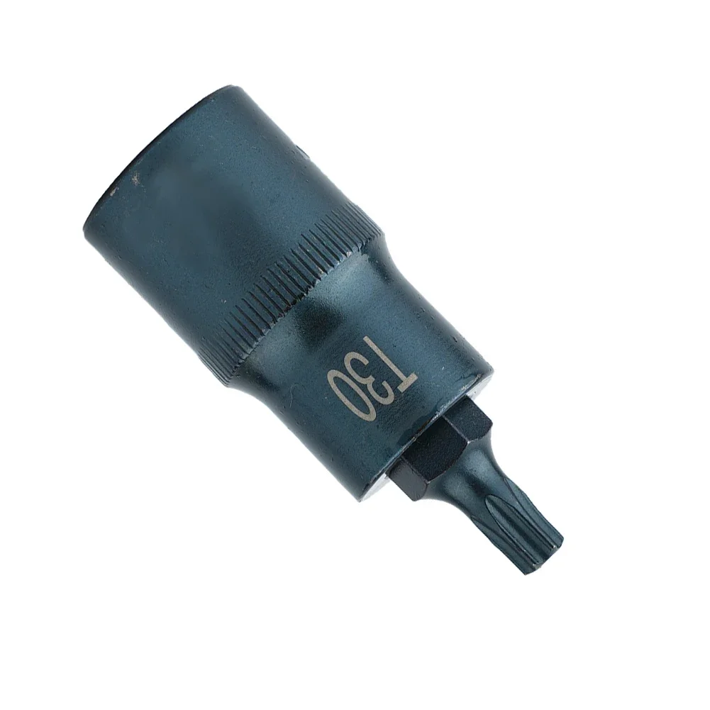 1Pc Torx Screwdriver Bit 1/2inch Socket Bits Adapter T30/40/45/50/55/60/70 Adapter Hand Tools For Ratchet Wrenches