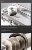 Tqh Meat Grinder High-Power Multi-Function Electric Small Automatic Meat Stirring Sausage Filler 6