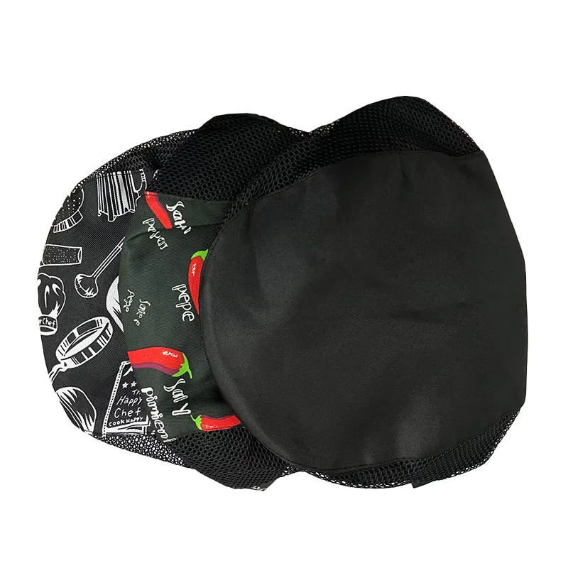 Chef Hat Breathable Chef Caps 56-58cm Men Women Work Hats
