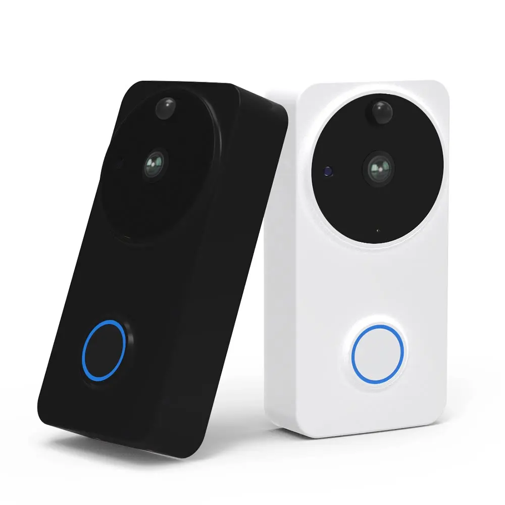 

Домашний Беспроводной видеозвонок, умный дверной звонок с камерой/кольцом, видеозвонок с поддержкой Wi-Fi