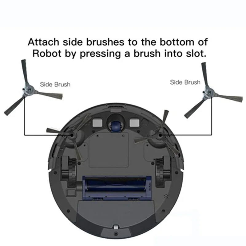 Replacement Side Brush for Coredy R3500 R550 R650 R600 R700 GOOVI D380 DEENKEE DK600 Vacuum Cleaner Accessories