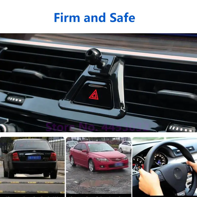 Car Phone Holder Mounts Special For BMW X5 X6 G05 G06 F15 F85 F16 E72 GPS Fixed Bracket Base 17mm Accessories 2003-2021