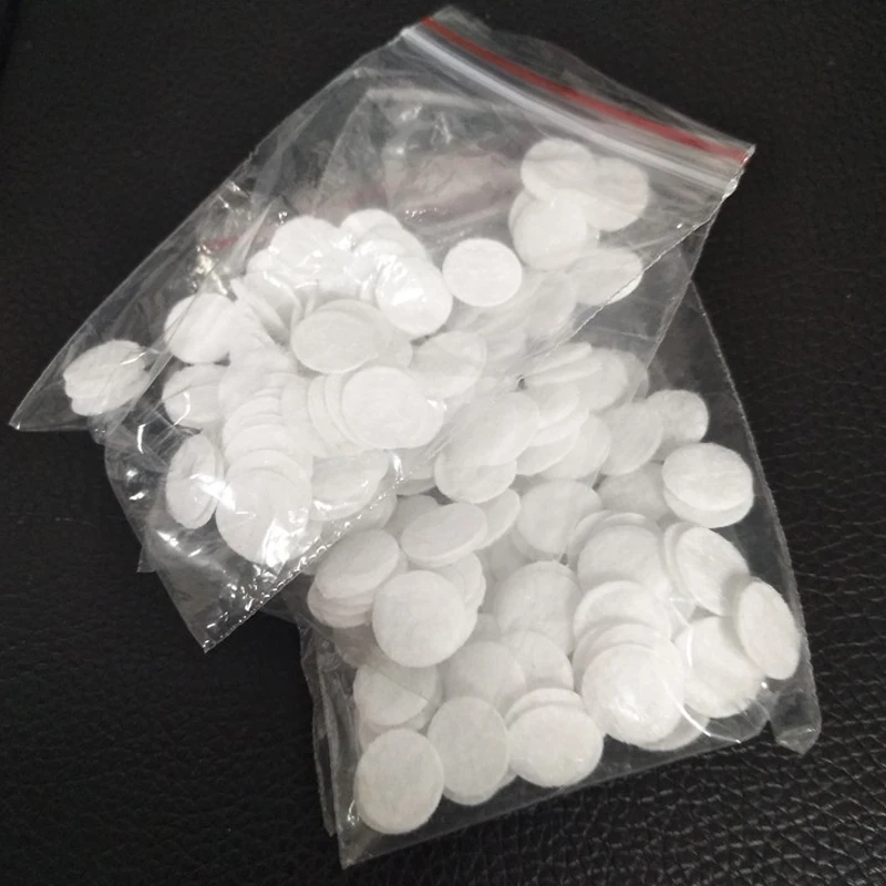200PCS Microdermabrasion Cotton Filter Replacement Peeling Parts For Face Care & Blackhead Removal Beauty Machine 11mm and 18mm 6