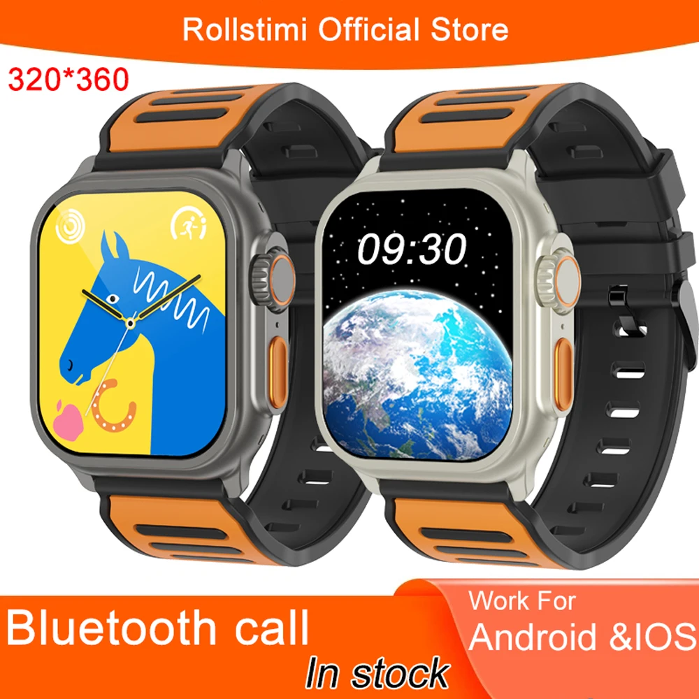 

NEW Smart Watch NFC Smartwatch Wireless Charging Bluetooth Call Men Women Fitness Bracelet HD Screen for Apple Android