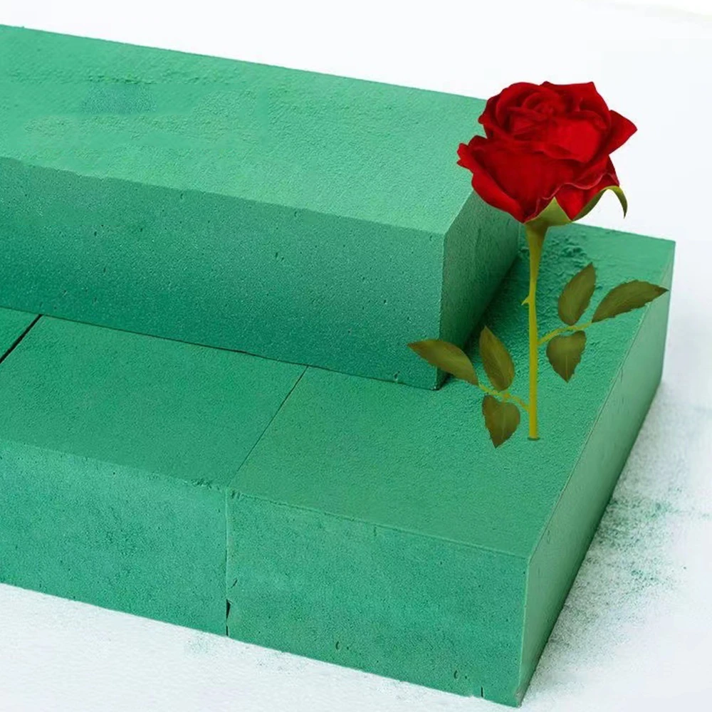 Foam Flower Floral Blocks Mud Green Bricks Brick Dry Wet Arrangement Sponge  Florist Flowers Fresh Block Arranging Bouquets - AliExpress