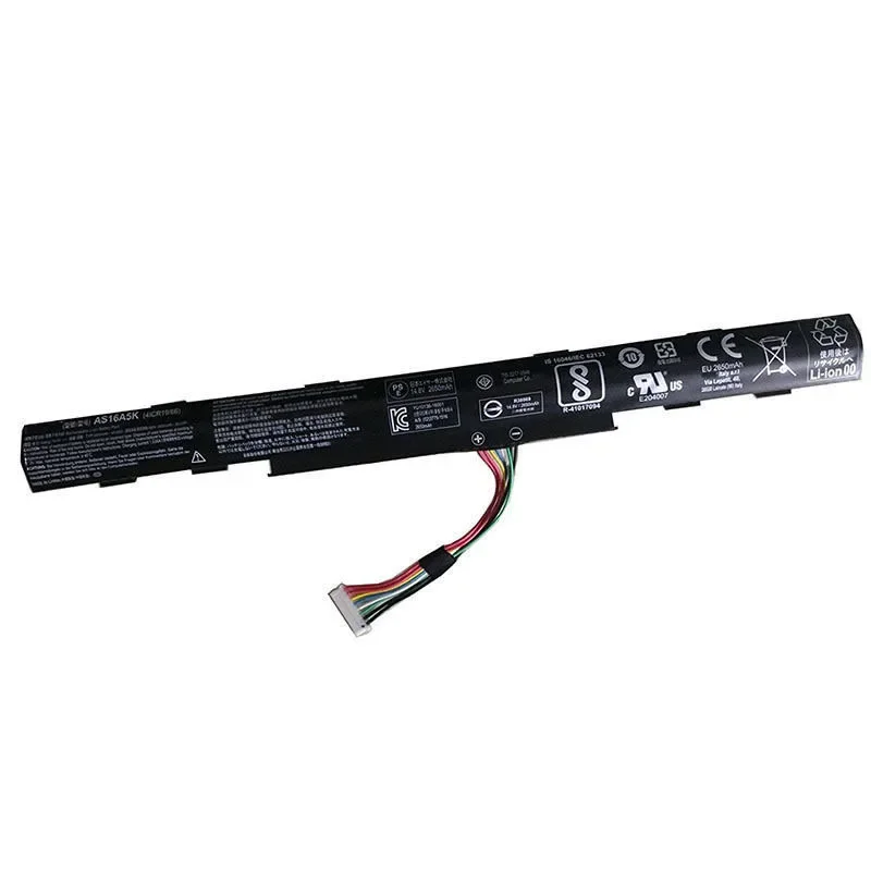 Bateria Genuína do Portátil para Acer As16a5k Aspire E15 E5575 E5-575g E5-576 E5-576g As16a7k As16a8k 14.8v 58.4 wh - Imagem 2