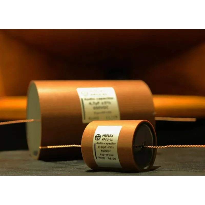 

KPCU Copper Foil Oil Immersed Paper Tube Audio Capacitor