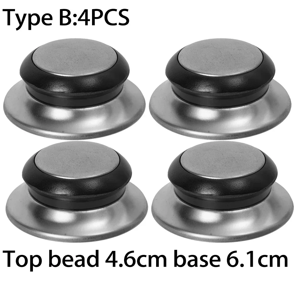 Heat-Resistant Universal Cookware Lid Handle - Black